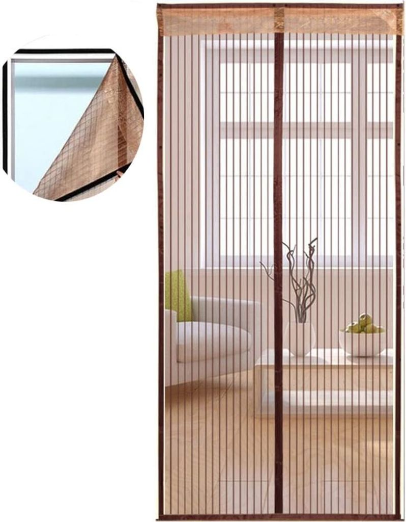 Magnet-Fliegengitter Tür 120x265 Cm – Selbstschließend, Ohne Bohren, Insektenschutz Für Balkon & Haustür