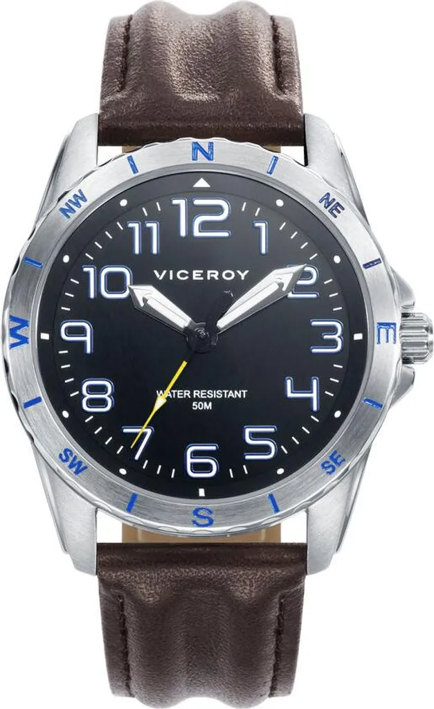 Montre chronographe Viceroy Next 401167-55 avec cadran bleu et acier