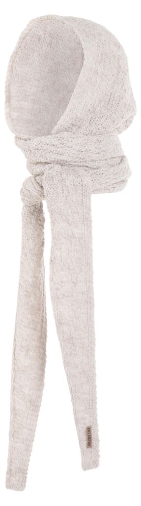 Knit Factory Blake Kapuzenschal - Beige - One Size Produktbild 