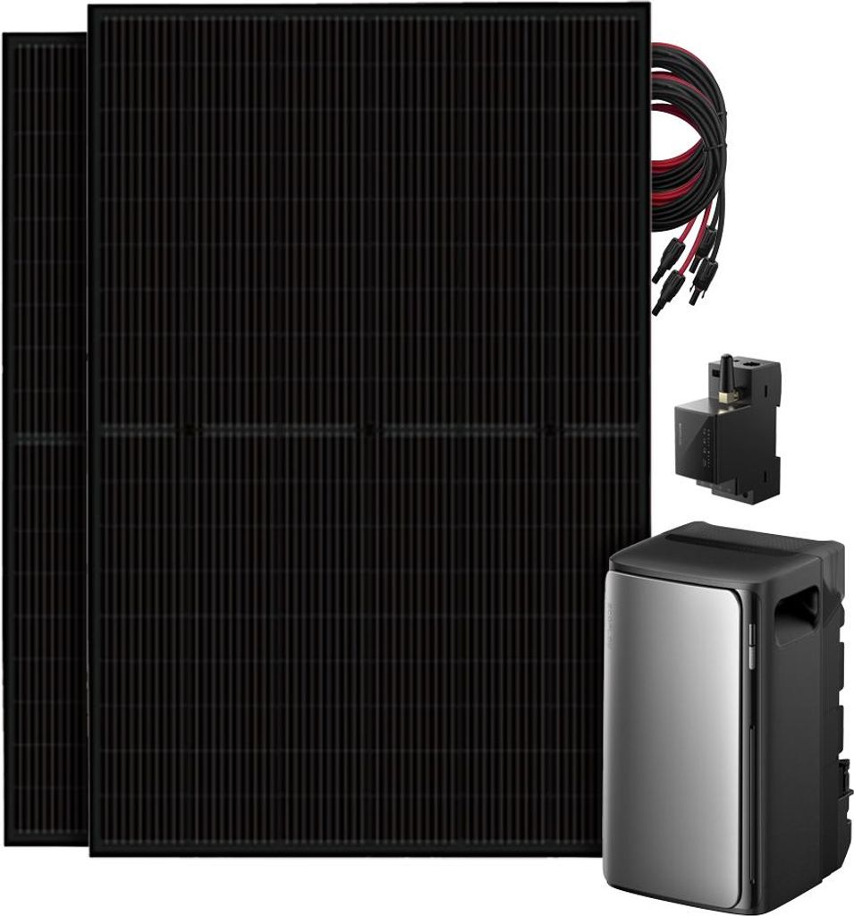 EcoFlow STREAM Pro 900W 1,92kWh All-in-One Balkonkraftwerk mit Smart Meter