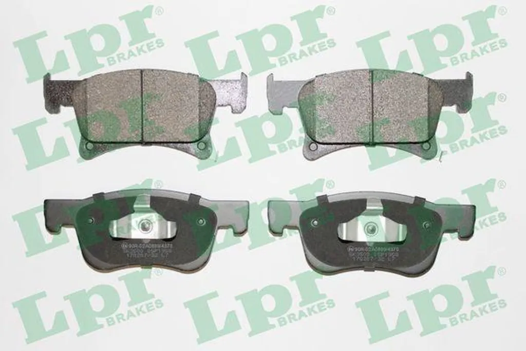Plaquettes Frein Anti-Bruit LPR 05P1958 pour Opel Corsa E - Fix OE 39122150
