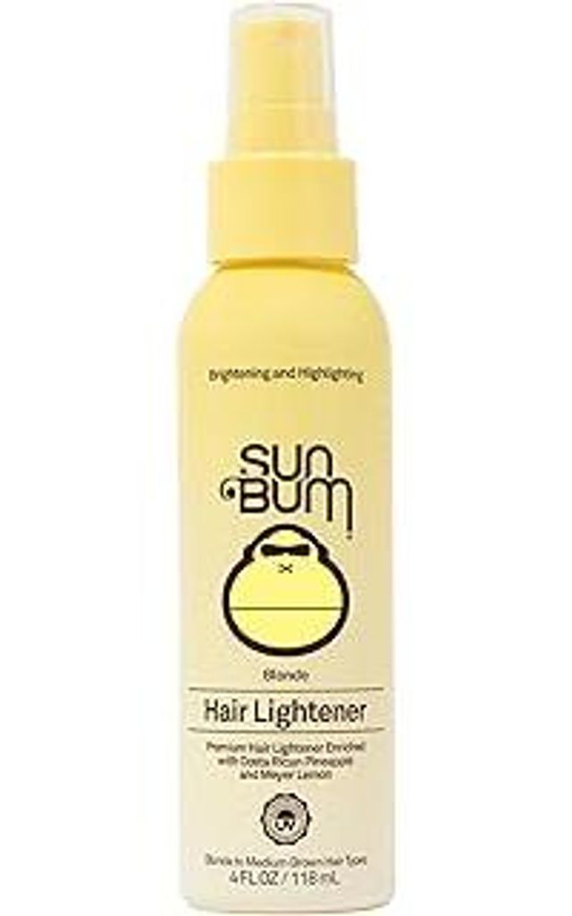 Sun Bum Blonde Formula Hair Lightener, 4oz Spray Bottle, Hair Highlighting Spray