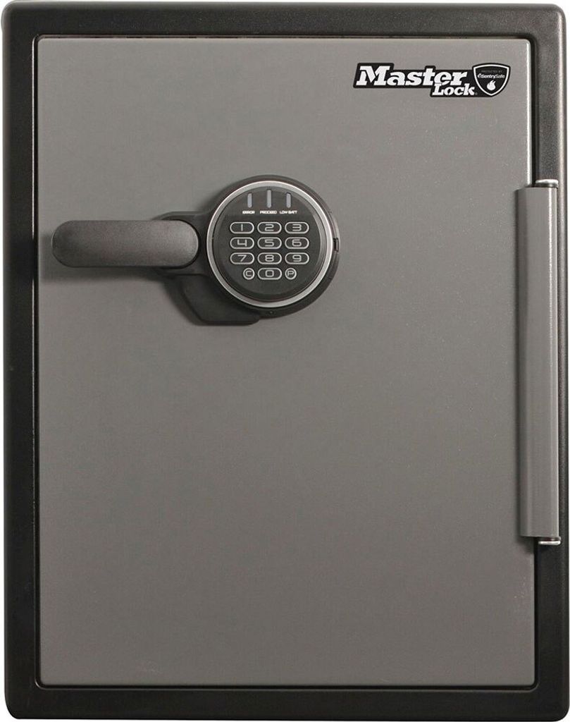 MASTER LOCK LFW205FYC, Černá, Šedá, Kombinační zámek, Ocel, Obrázek produktu 