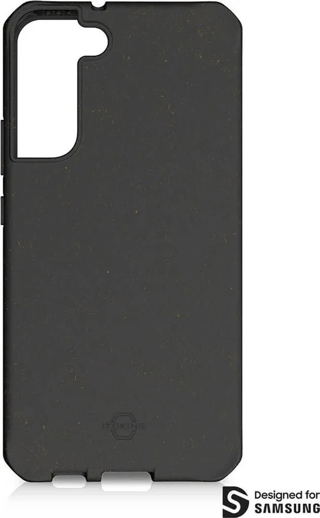 Coque FERONIATERRA Noire pour Galaxy S22+ avec technologie Drop Protection