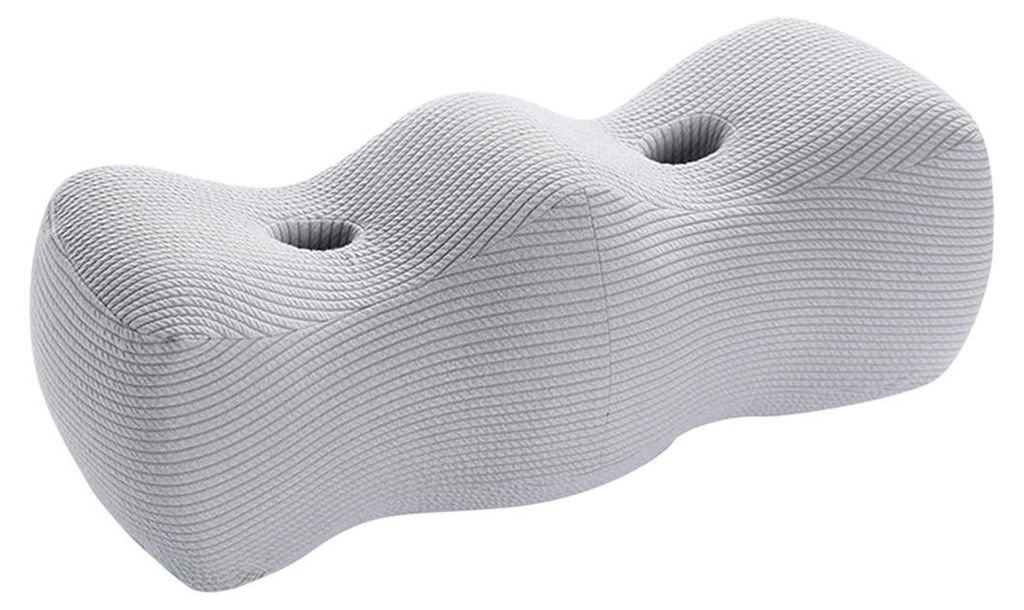 Schlafkissen, Beinkissen, stoßdämpfendes Memory-Foam-Rückenkissen, reduziert den Druck auf Halswirbelsäule, Rücken, moderner Komfort A