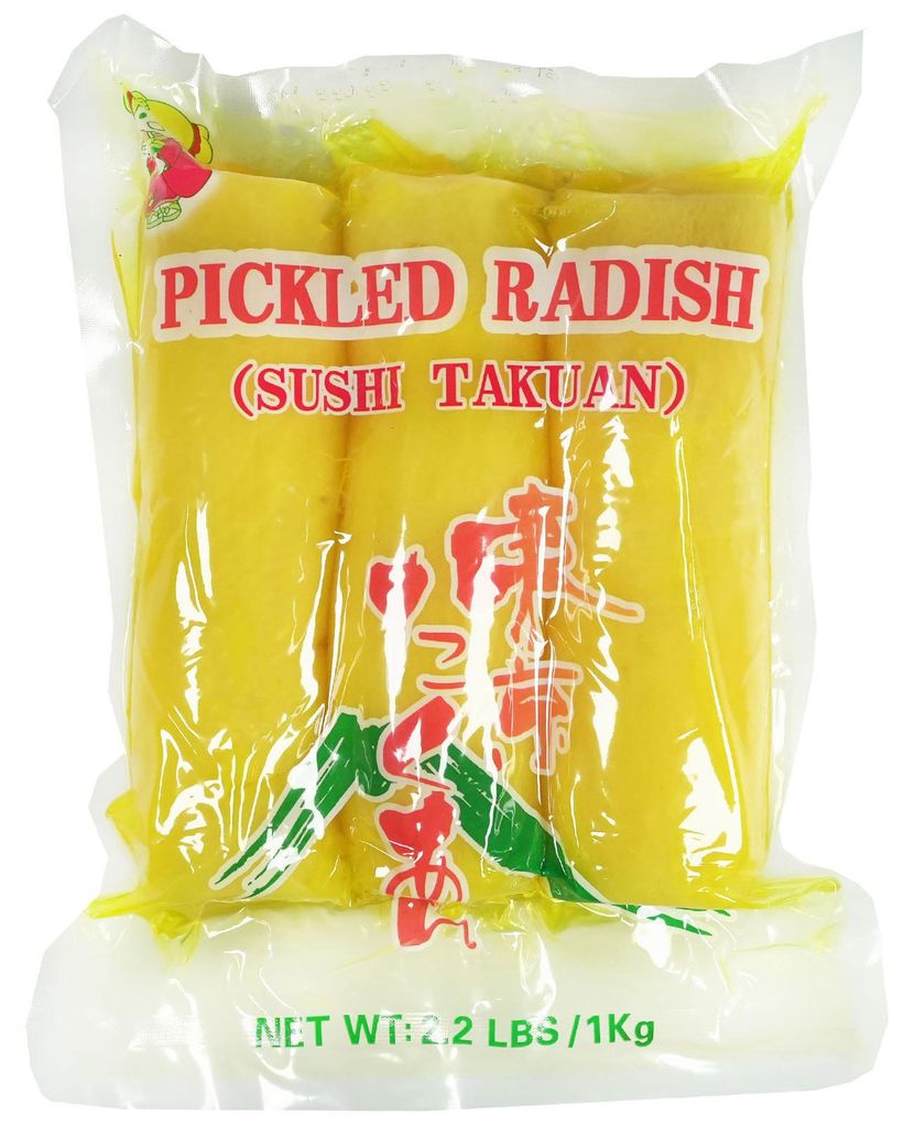 Eingelegter Gelber Rettich Sushi Takuan 1kg Produktbild 
