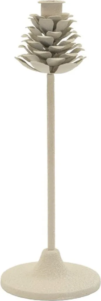Candeliere Mauro Ferretti Pigna Düne Crema 11,5x33,5 cm | Offerta