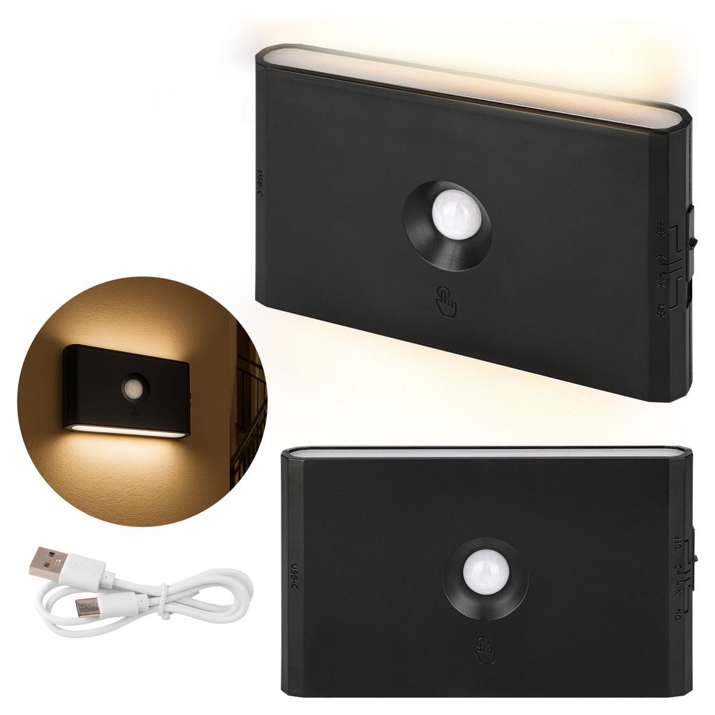 Nástenné svietidlo MasterLED - 112 × 65 × 15 mm - Obrázok produktu 