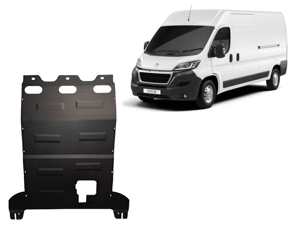 Unterfahrschutz für Motor der Marke Peugeot Boxer