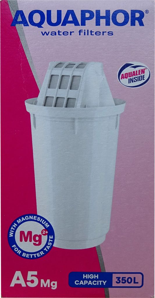 AQUAPHOR Filterkartusche A5 Mg Pack 1 - gegen Kalk & Chlor Produktbild 