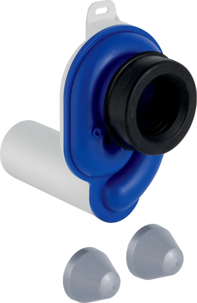Geberit Urinal-Absaugsiphon mit waagrechtem Abgang für Caprino 152945, 1 Stk.