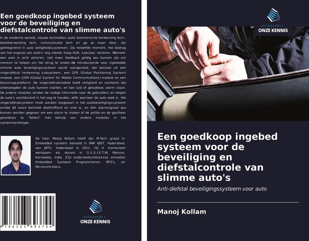 Een goedkoop ingebed systeem voor de beveiliging en diefstalcontrole van slimme auto's
