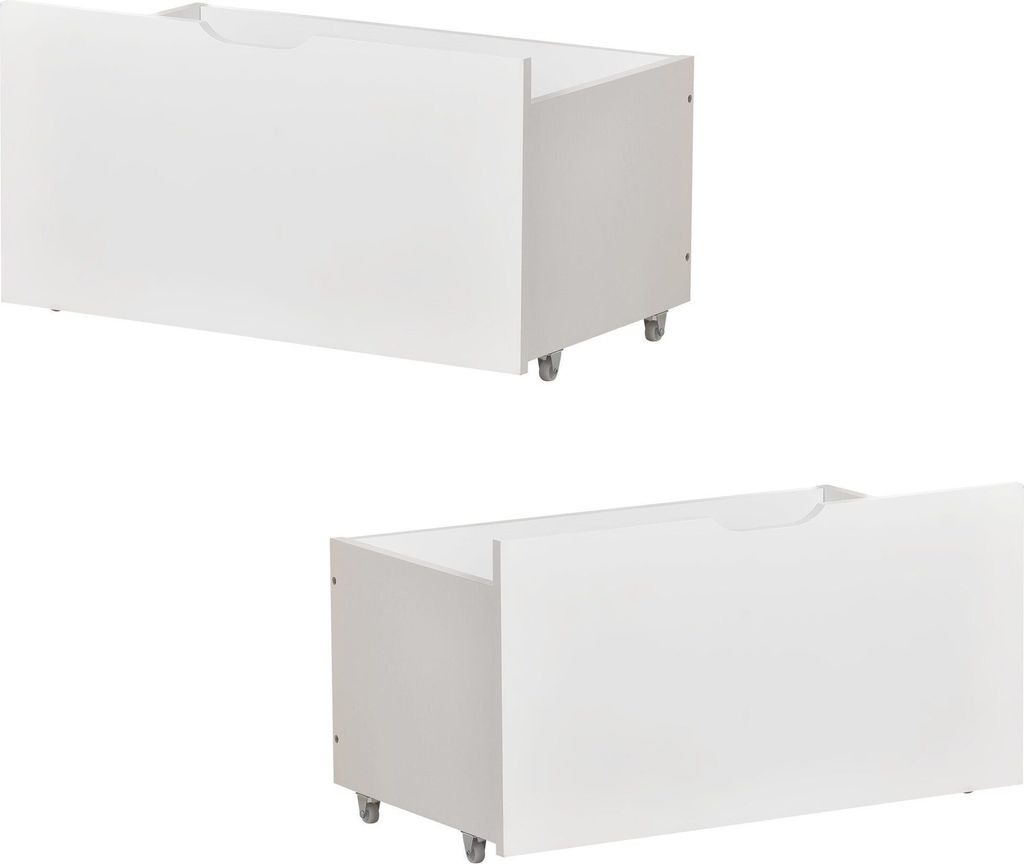 Odikalo Schubladenbox 2 Schubladen, Verwendung mit Kinderbett