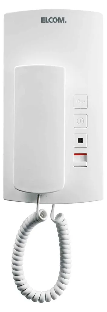 Interphone Elcom HAT-402 ws blanc : fini les problèmes de communication