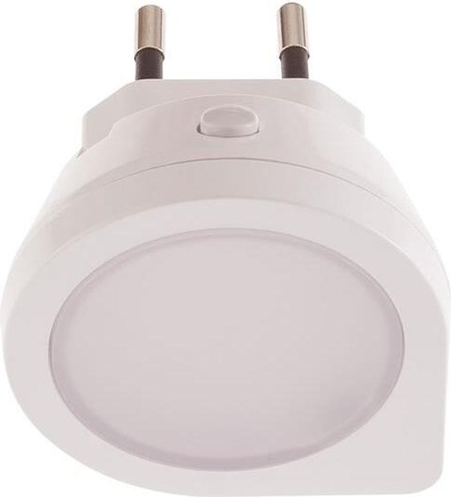 LED Nachtlicht 1W 1,5 lm 2700 K warmweiß Apollo weiß mit Produktbild 