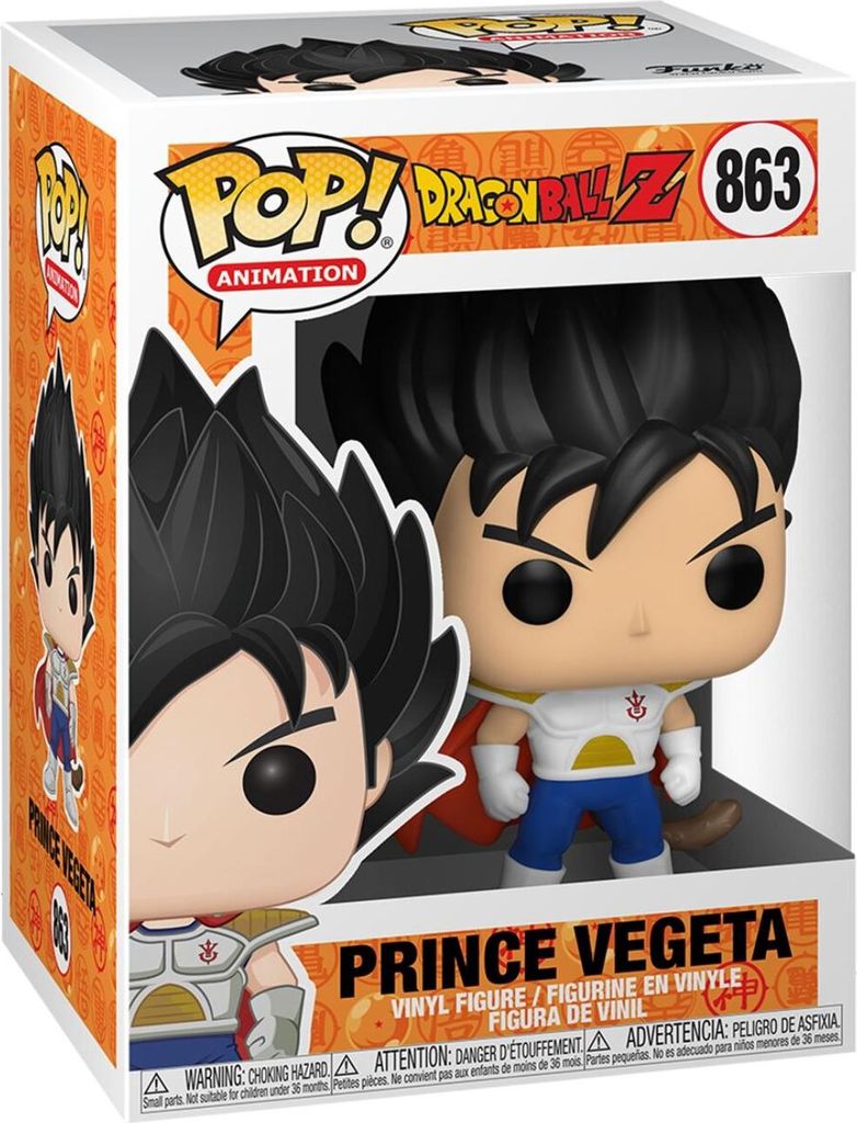 Dragon Ball Z - Prince Vegeta 863 - Funko Pop! - Vinyl Produktbild 