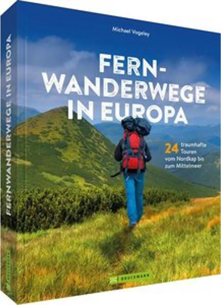 Préparer sa grande randonnée avec le livre Fernwanderwege in Europa