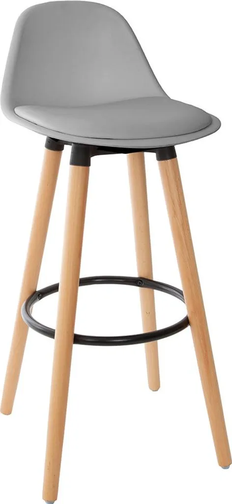 Eazy Living Barhocker Aristide Grau - Tabouret de bar gris élégant