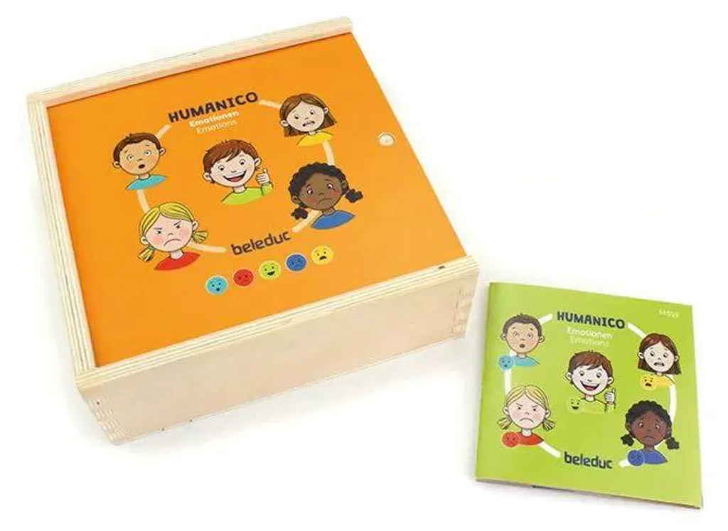 Jeu en bois Beleduc Humanico Emotions pour décoder les expressions