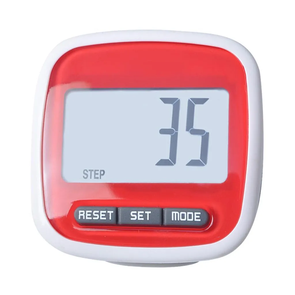 Contapassi Professionale 3D con Display LCD e Clip per Sport