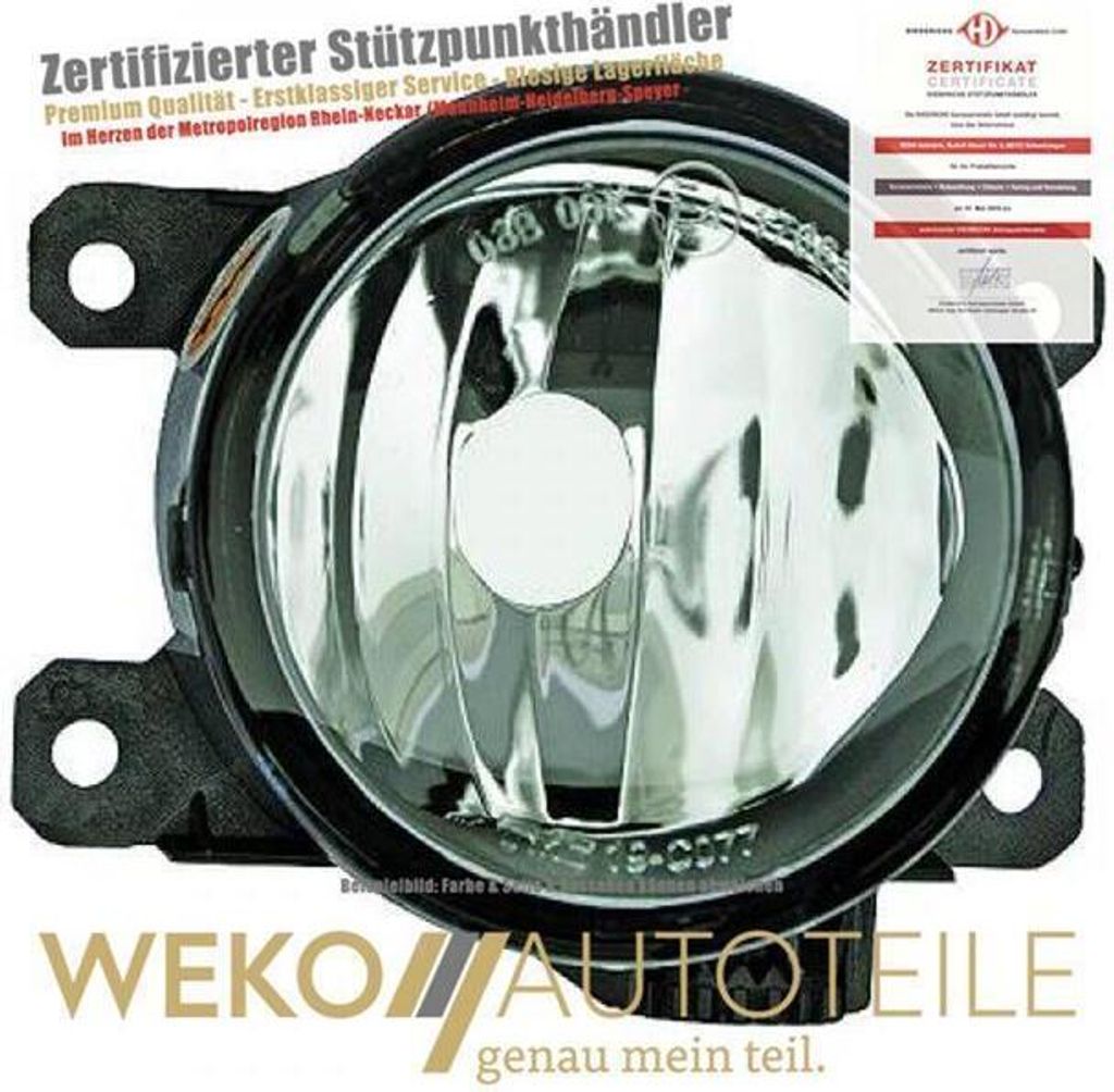 Nebelscheinwerfer links rechts DIEDERICHS 4073088 für CITROËN DS PEUGEOT