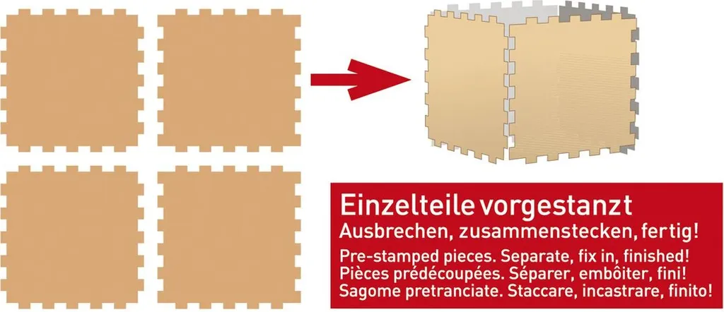 Château fort bois sans plastique - Kit de montage facile pour 6-12 ans - 5