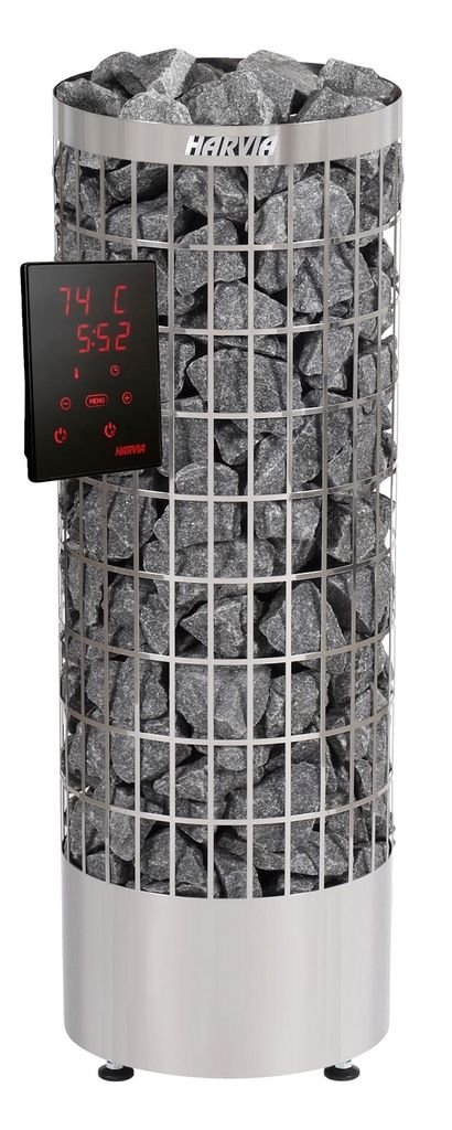 Stufa per sauna Harvia Cilindro XE Steel 9,0 kW | PC90XE Immagine del prodotto 