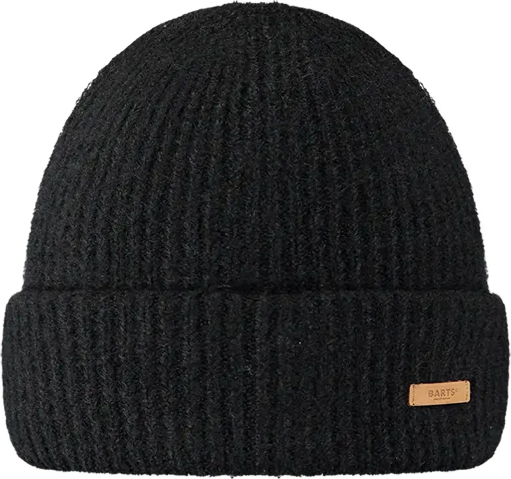 BARTS Berretto Witzia Nero da Donna - Caldo Beanie a Costine Soft