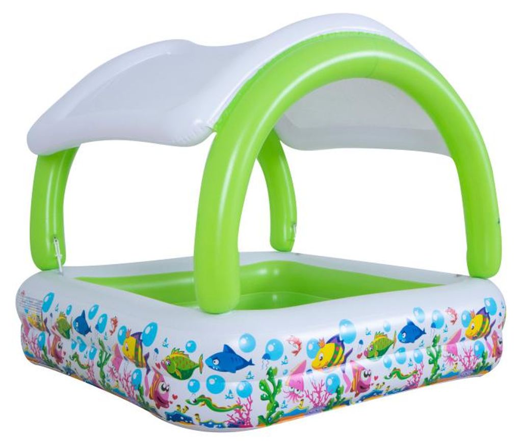 SunClub 51016 Nafukovací zahradní bazének se stříškou 143 x Obrázek produktu 