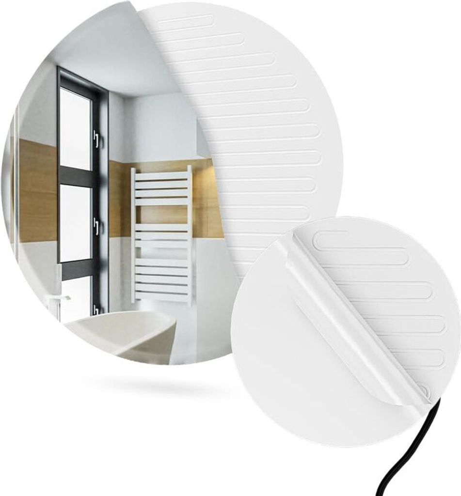 Termofol Heizfolie unter Wandspiegel, Heizmatte Badezimmer, TF-AF-10, 30 cm, 30W