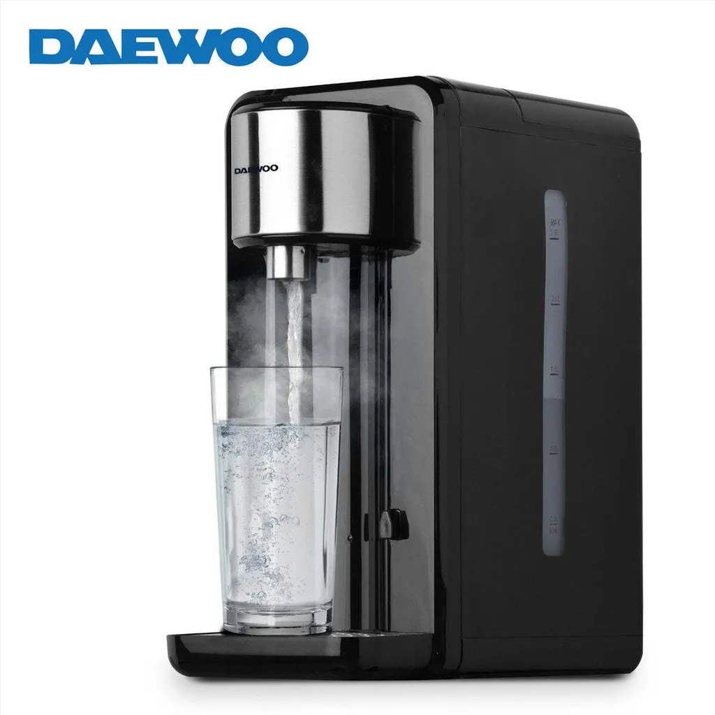 Daewoo DSWK4AT Distributeur d'eau chaude 2,5L 100°C rapide sans BPA