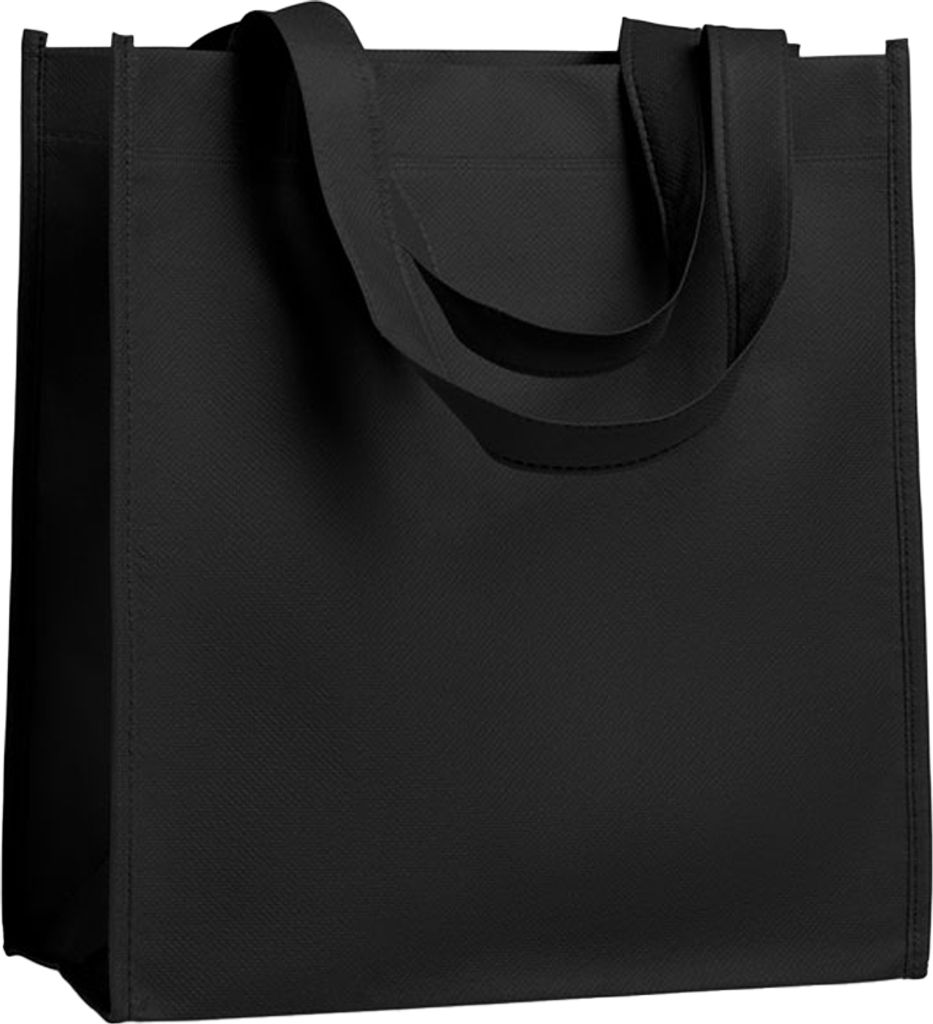 MidOcean - Einkaufstasche "Apo", Non-Woven MO501 (Einheitsgröße) (Schwarz)