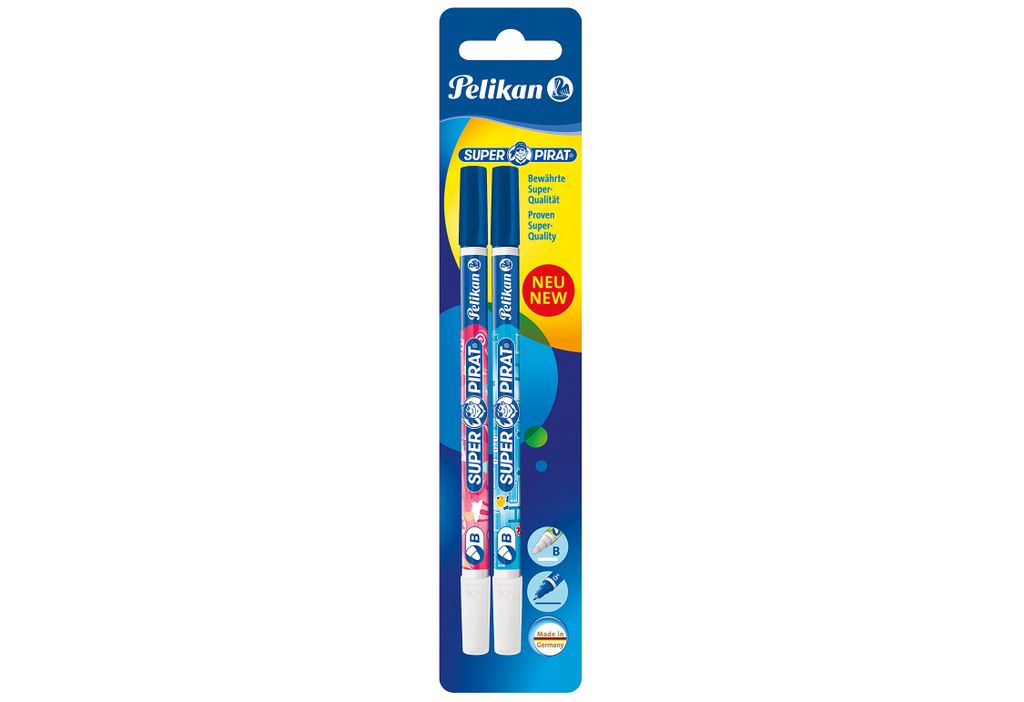 Pelikan Tintenlöscher Super-Pirat   850B breit 2er Blister Obrázok produktu 