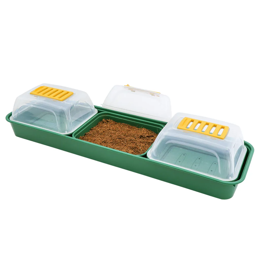 Siena Garden Set 3 Mini Serre - Ottimizzazione Climatica per Semenzai - 6