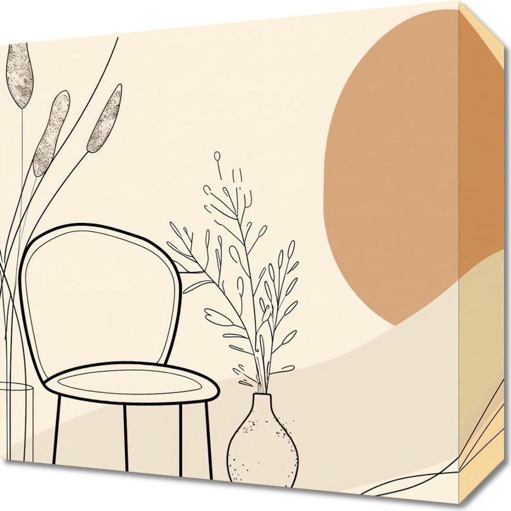 Bild 30x30cm Ruhe Ecke