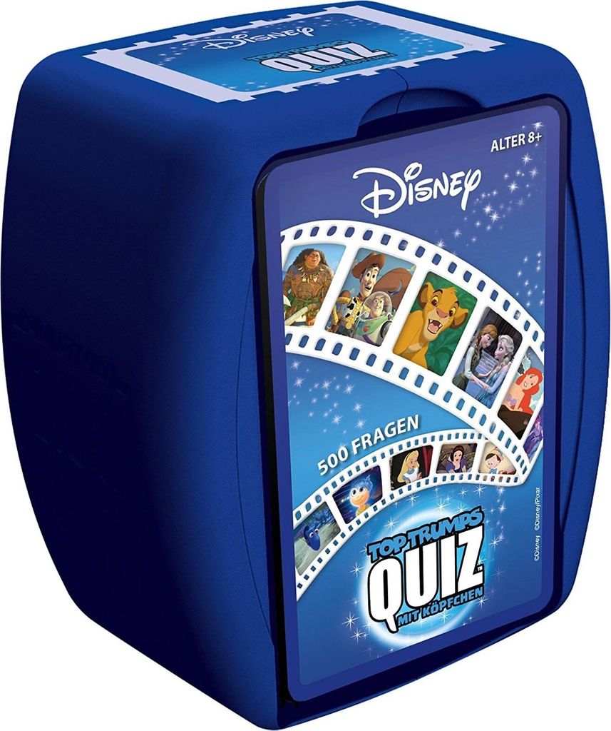 Top Trumps Quiz Disney Classic Ratespiel Wissensspiel Produktbild 