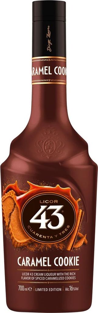 Licor 43 Caramel Cookie 16% Vol. 0,7l Produktbild 