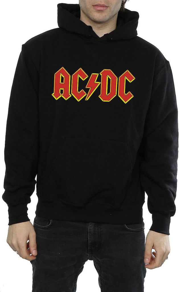 AC/DC - Kapuzenpullover für Herren BI428 (XL) (Schwarz)