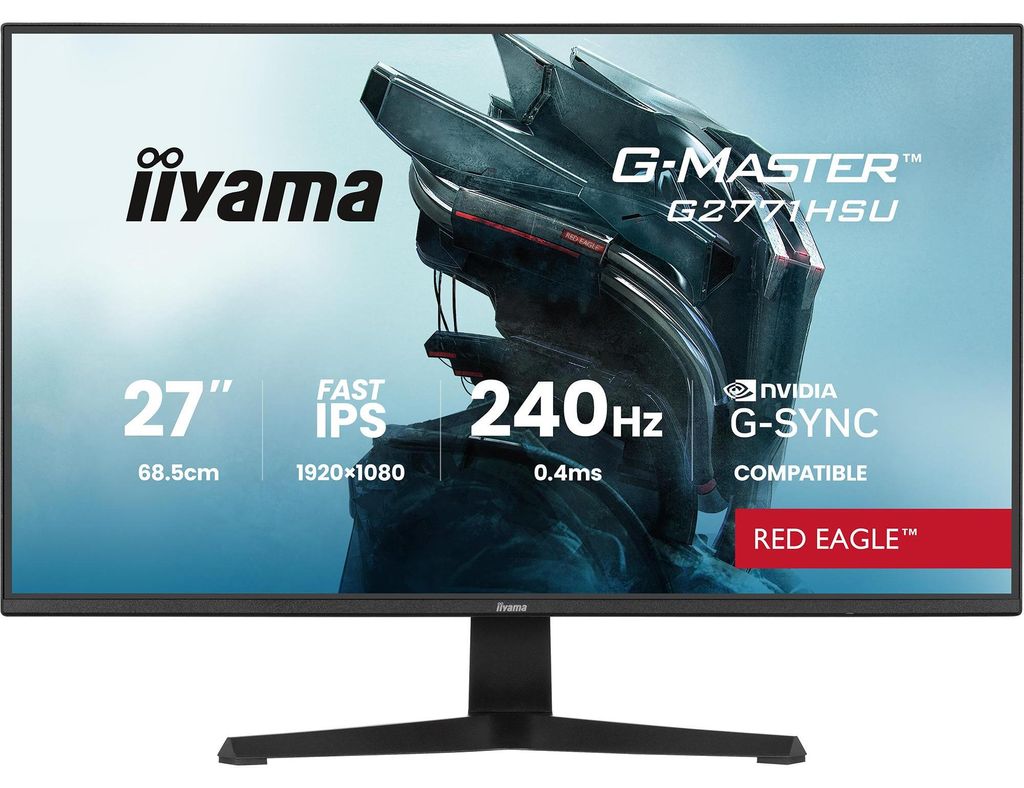 iiyama G-MASTER G2771HSU-B1 Gaming-Monitor 27" Fast IPS Produktbild 