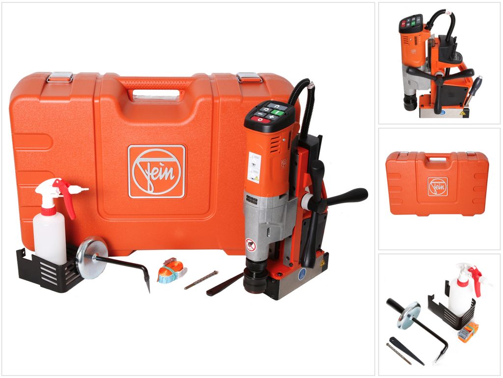 FEIN AKBU 35 PMQW Select 18 V Brushless Li-Ion Akku Magnet Kernbohrmaschine bis 35 mm Solo im Koffer ( 71700262000 )