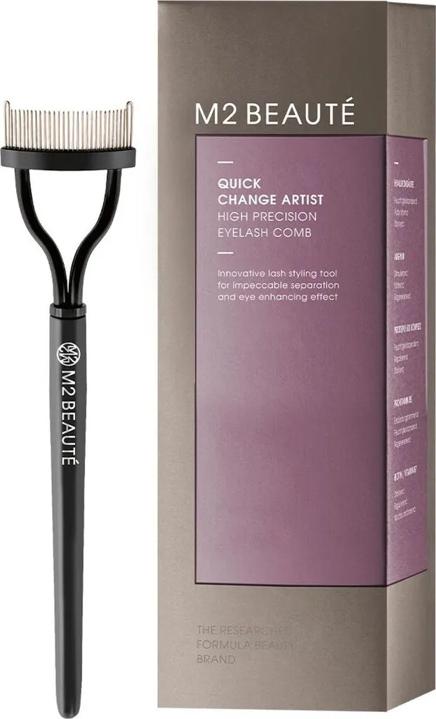 M2 Beaute Pettine per Ciglia Professionale | Styling e Definizione High Precision