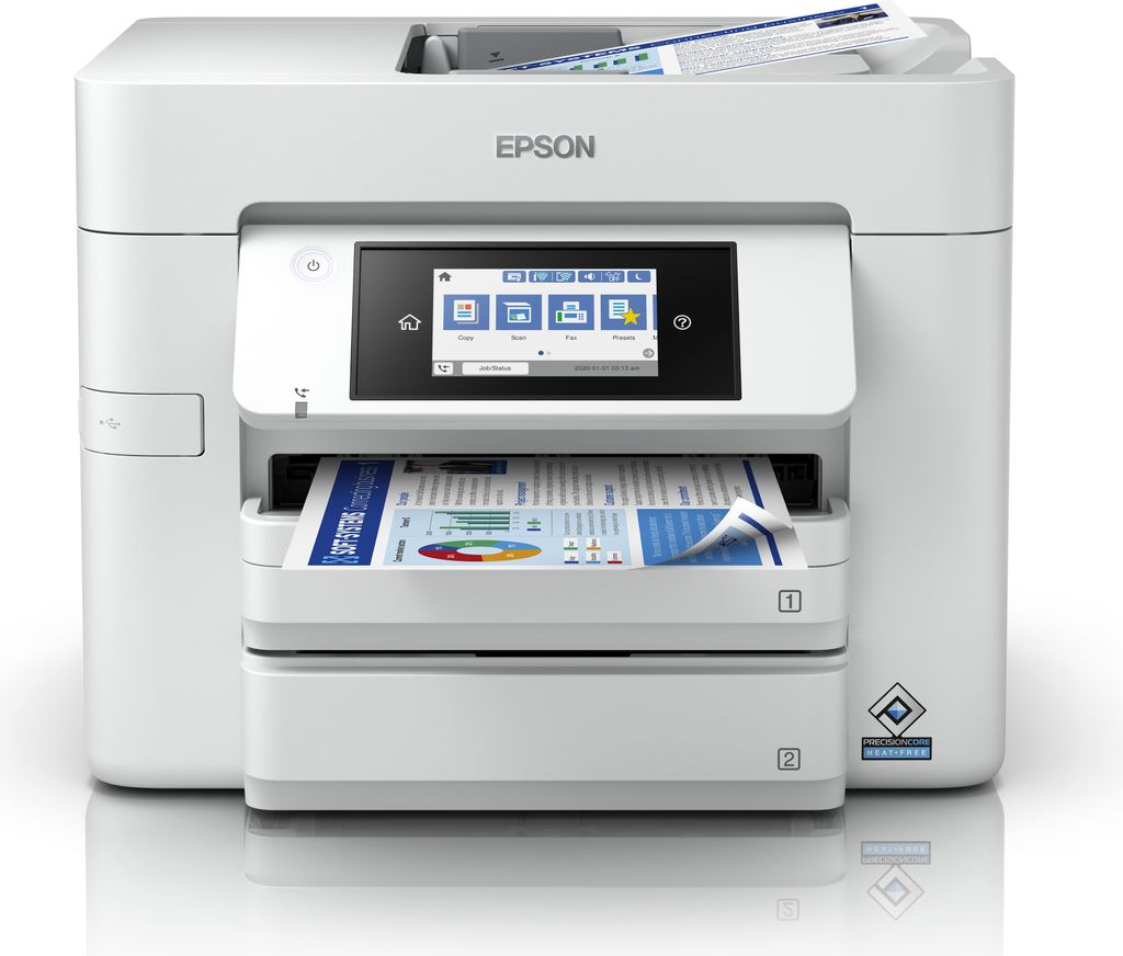 Epson WorkForce Pro WF-C4810DTWF WFC4810DTWF Multifunktionsdrucker Farbe Tintenstrahl (C11CJ05403)
