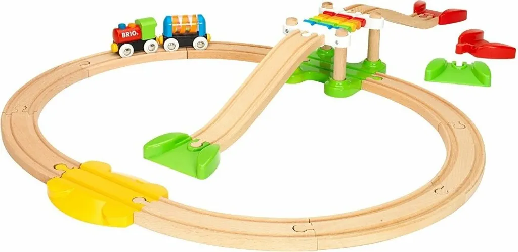 Circuit de train en bois BRIO Mon premier coffret de jeu pour bébé