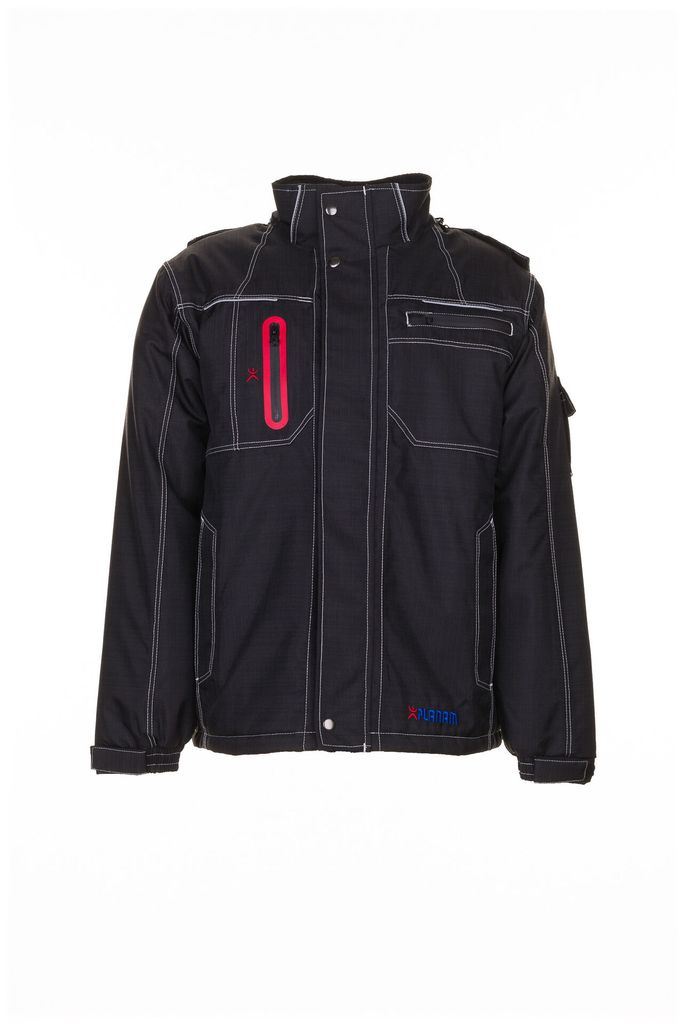 PLANAM unisex Winterjacke BASALT schwarz Größe L Immagine del prodotto 