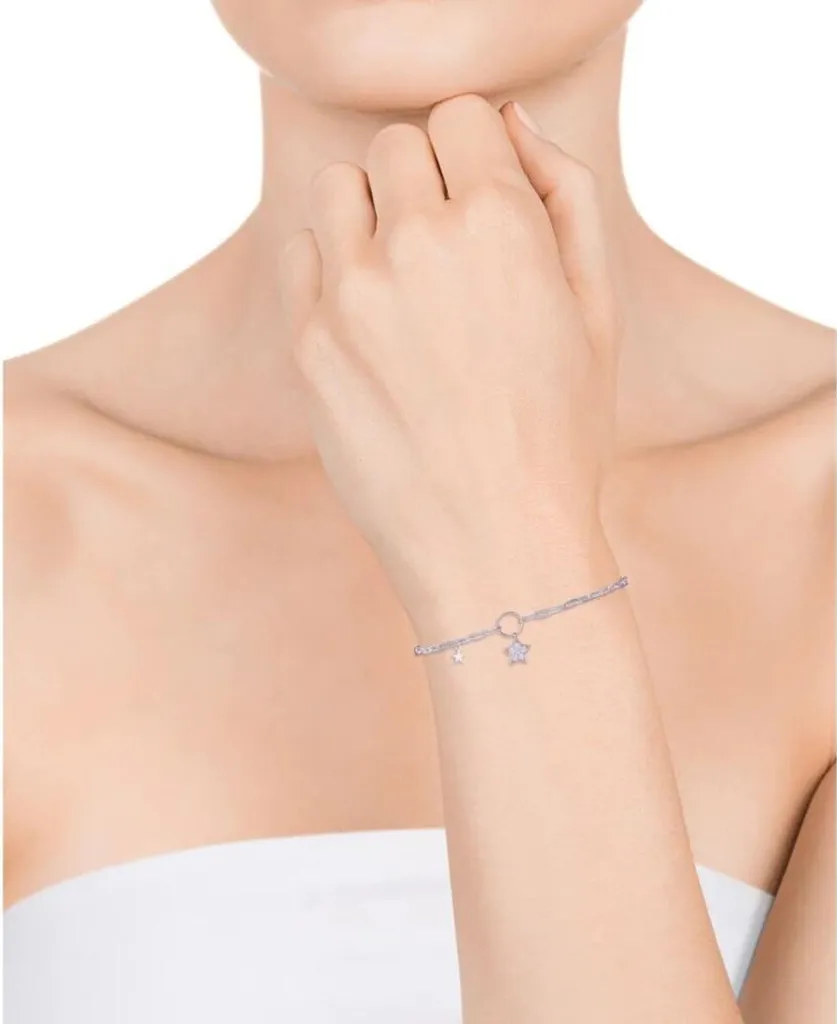 Bracelet Viceroy 13138P000-30 acier inoxydable brillant pour femme chic
