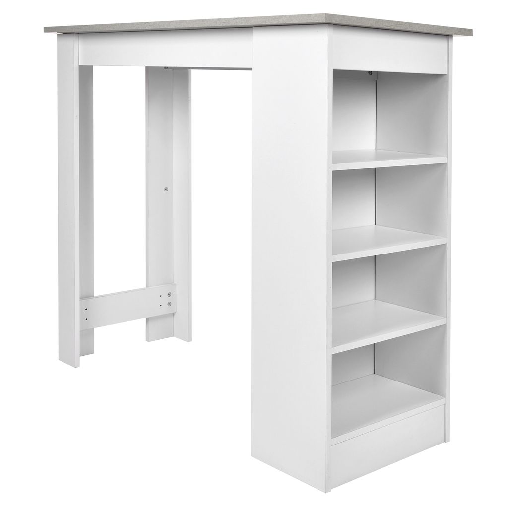 MultiStorage Space Desk Langlebige Kaffee Bar Tisch für Haus Wohnzimmer Restaurant