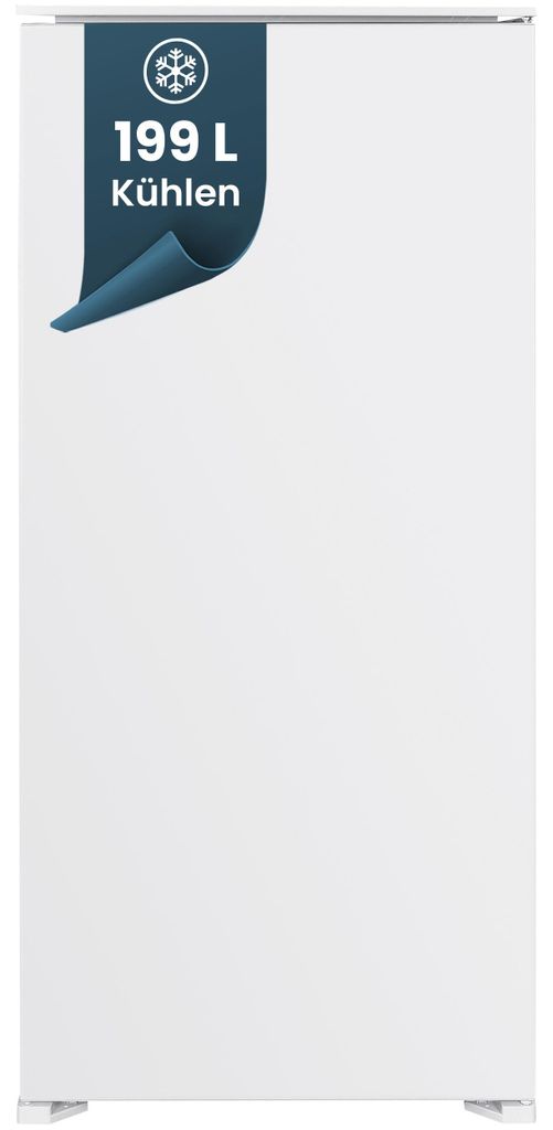 homeX CB1991E Einbaukühlschrank ohne Gefrierfach, 122cm Produktbild 