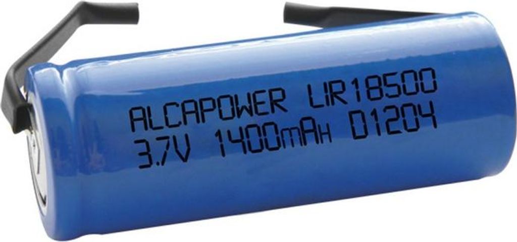 Batterie Lithium-Ion Rechargeable Li-Ion 18500 3,7V 1300 Image du produit 
