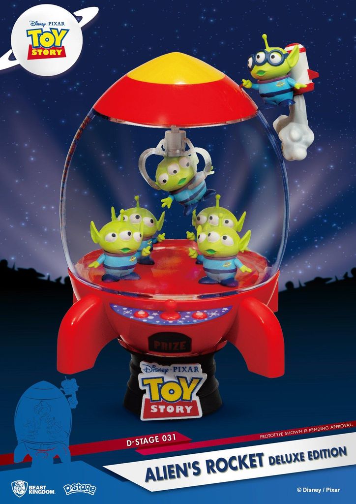 Toy Story - Rakieta Obcego "Deluxe Edition" - Diorama D-Stage 15 Cm