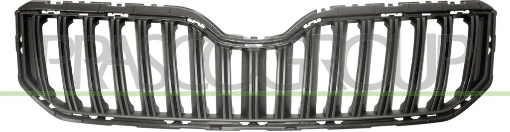 Grille calandre PRASCO SK7122001 robuste en ABS noir pour Skoda Yeti 5L